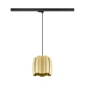 SLV 3-phase pendant luminaire HAVEN 25 with lamp socket E27 IP20, gold