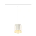 SLV 1-phase pendant luminaire HAVEN 25 with lamp socket E27 IP20, white