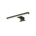 mirror luminaire DORISA 30 WL short, switchable IP44, black 