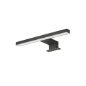 SLV mirror luminaire DORISA 30 WL short, switchable IP44, black 