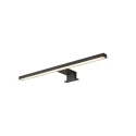 mirror luminaire DORISA 50 WL long, switchable IP44, black 