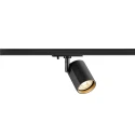 1-phase spot BIMA 2.0 1PH SINGLE QPAR51 1 flame, cardanic, with lamp socket GU10 IP20, black