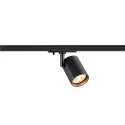 1-phase spot BIMA 2.0 1PH SINGLE QPAR51 1 flame, cardanic, with lamp socket GU10 IP20, black