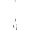 ceiling suspension BATTEN INDUSTRY C+P, silver