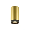 SLV surface downlight GRIP! L CL QPAR51 rigid, with lamp socket GU10 IP20, gold, black