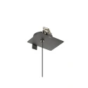 SLV pendant luminaire LINIUS 120 PD PHASE RECESSED built-in version IP20, black dimmable