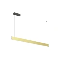 SLV pendant luminaire LINIUS 150 PD PHASE ROSETTE with canopy IP20, brass dimmable