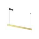 SLV pendant luminaire LINIUS 150 PD PHASE ROSETTE with canopy IP20, brass dimmable