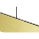 SLV pendant luminaire LINIUS 120 PD DALI ROSETTE DALI controllable, with canopy IP20, brass dimmable