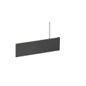 pendant luminaire LINIUS 150 PD DALI RECESSED built-in version, DALI controllable IP20, brass dimmable