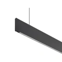 pendant luminaire LINIUS 150 PD DALI RECESSED built-in version, DALI controllable IP20, brass dimmable