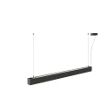 SLV pendant luminaire GLENOS® 2.0 PD 120CM DALI controllable, UGR < 19 IP20, black dimmable