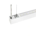 pendant luminaire GLENOS® 2.0 PD 150CM DALI controllable, UGR < 19 IP20, black dimmable