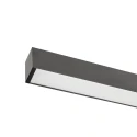 SLV pendant luminaire GLENOS® 2.0 PD 150CM DALI controllable, UGR < 19 IP20, black dimmable