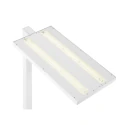 SLV table lamp WORKLIGHT 2.0 TL UP/DOWN with touch dimmer, UGR < 13, with table clamp IP20, white dimmable