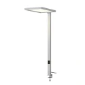 SLV table lamp WORKLIGHT 2.0 TL UP/DOWN with touch dimmer, UGR < 13, with table clamp IP20, grey dimmable