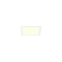 SLV ceiling recessed luminaire SENSER 2.0 24 RL SQUARE PHASE CCT square, CCT Switch IP20, white dimmable