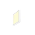 SLV wall and ceiling luminaire SENSER 2.0 30 CW SQUARE PHASE CCT square, CCT Switch IP20, white dimmable