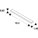SLV connector LEDSTRIP COB RGBW S with feed-in option