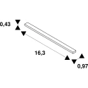SLV connector LEDSTRIP SMD S 8MM with feed-in option