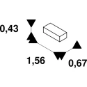 SLV direct connector LEDSTRIP SMD XS