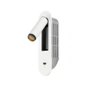 SLV wall recessed luminaire GRIP! S WL DIM USB-C with switch, adjustable, with USB charging function IP20, black, white dimmable