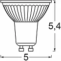 SLV WIFI LED Smart light bulb ZigBee controllable GU10 4,7W 350lm 2700|6500K 45° dimmable clear