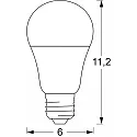 SLV WIFI LED Smart light bulb ZigBee controllable E27 9W 806lm 200° dimmable opal