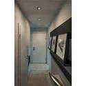 LED Recessed luminaire FRAME BASIC LED SET Downlight, 9,4W, SMD LED, 3000K, 90°, incl. Driver, Clip springs, black