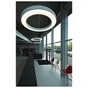 LED Pendant luminaire MEDO RING 90 LED, 58W, 105°, 3000K, black
