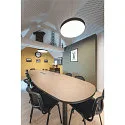 LED Ceiling luminaire MEDO 90 LED Pendant luminaire, 120W, 120°, 3000K, black