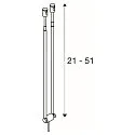 SLV TELESKOP, Wire luminaire for TENSEO low-voltage wire system, QR-C51, chrome