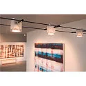 COMET, Wire luminaire for TENSEO low-voltage wire system, QR-C51, partly satinated glass, chrome