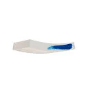 SLV Plaster Wall luminaire GL 102 CURVE, white plaster, R7s 78mm