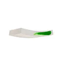SLV Plaster Wall luminaire GL 102 CURVE, white plaster, R7s 78mm