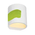 SLV Wall luminaire PLASTRA GL 104 ROUND Plaster G9 42W