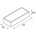 LED Wall luminaire WL149 LED, 2x7,2W, 3000K