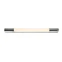 LED Wall luminaire TRUKKO 60cm, chrome/white, 8W, SMD LED, 3000K, IP44