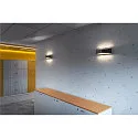 LED Wall luminaire CARISO WL-4 LED, 2x 9W LED, 2700K