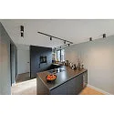 Ceiling luminaire ENOLA B CL-1, IP20, Ø 6,7cm / H 14cm, GU10 QPAR51, aluminium, black