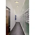 SLV Wall-/Ceiling luminaire GLASSA E27 Glass satinated