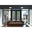 SLV Wall-/Ceiling luminaire MELAN Glass satinated