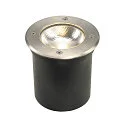 Premium LED Outdoor Floor recessed luminaire ROCCI 125 RUND, IP67, stainless steel 316, 8.6W 120° 3000K 580lm