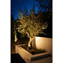 SLV Outdoor Floor lamp HELIA, LED, 3000K, round, anthracite, 15W, convertible to spike luminaire