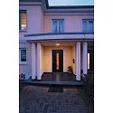Outdoor luminaire BULAN Wall / Ceiling luminaire, round, E14, max. 60W, satined glass, anthracite