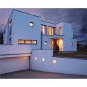 AINOS, Outdoor Ceiling luminaire, LED, 3000K, round, anthracite