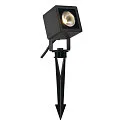 Outdoor LED spot NAUTILUS 10 CUBE, IP65 IK04, 9W 3000K 520lm 45°, anthracite