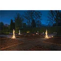 Outdoor LED spot NAUTILUS 10 CUBE, IP65 IK04, 9W 3000K 520lm 45°, anthracite