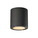Outdoor Ceiling Luminiare SITRA CL, Ø 10cm / H 11cm, IP44, GX53 TCR-TSE max. 9W, anthracite