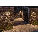 SLV Wall luminaire QUAD 1, square, LED warmwhite, 1x3W,, anthracite